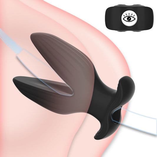 Plug anal à expansion anale creuse - Accessoire anal en silicone Sex Toy pour hommes femmes