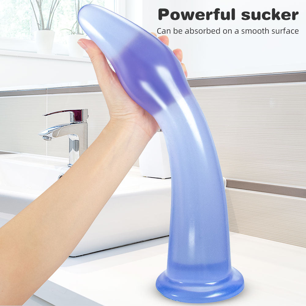 Huge Dildo Butt Plug - Exotic Dildos Long Silicone Suction Cup Male Sex Toys for Women