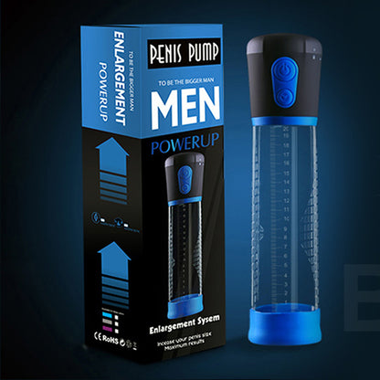 Penispumpe, Sexspielzeug für Männer – Vakuum-Saug-Vergrößerungstraining, männlicher Masturbator