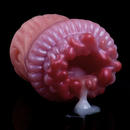 Monster Vaginal Pocket Pussy Male Masturbator - Fantasy Pangolin Vibrating Bullet Blowjob Sex Toy for Men