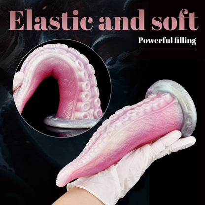 Fantasy Octopus Tentakel Dildo Butt Plug - Saugnapf Monsterdildo Anal Sex Spielzeug 