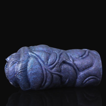 Fantasy Bull Pocket Pussy Masturbation Cup - Dark Blue Silicone Masturbator Male Sex Toys