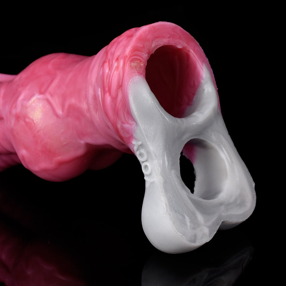 Beast Cock Sleeve Male Sex Toy - Monsterdildo Penis Ring Condom Couple Sex Toy