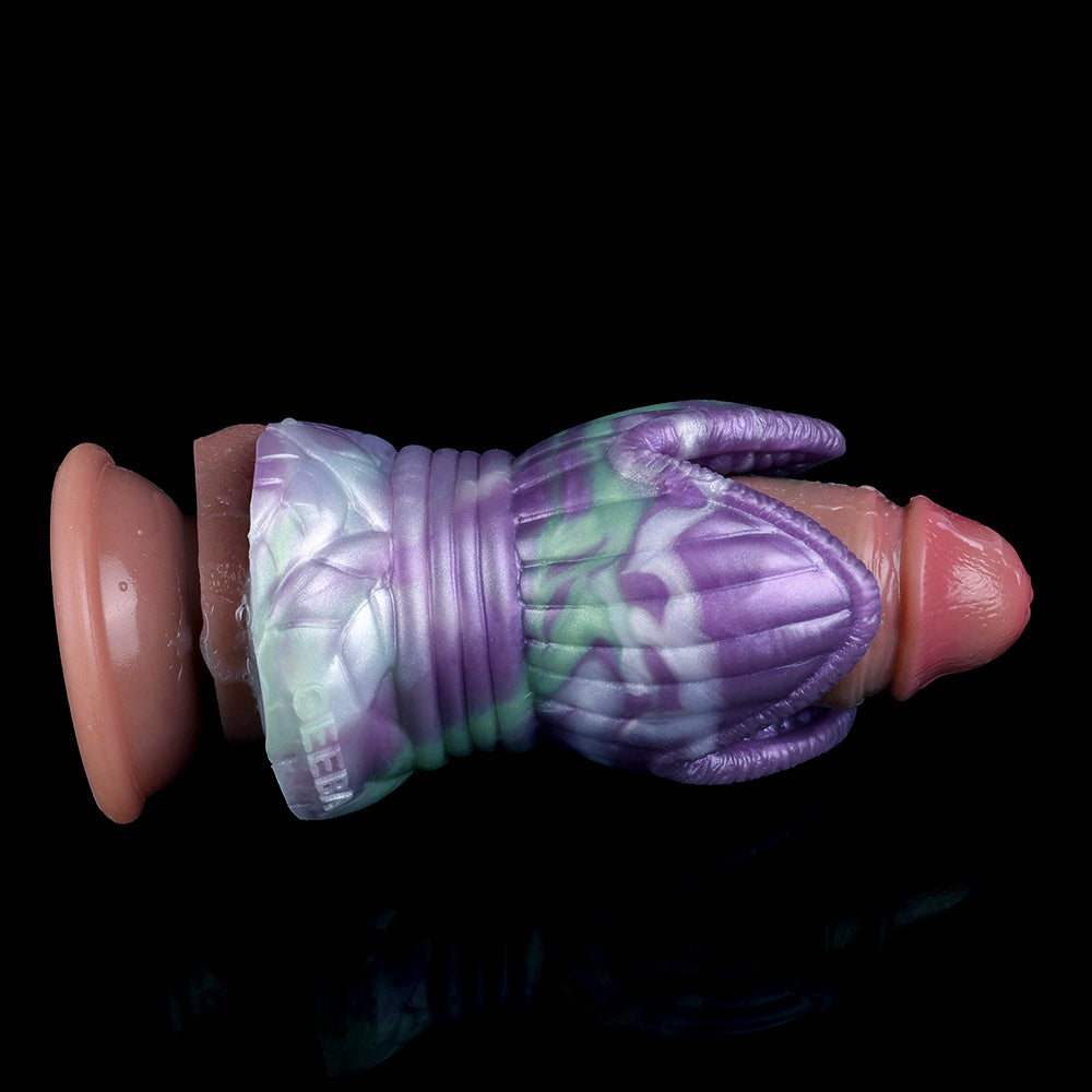 Monster Alien Cock Sleeve Expander Sex Toy for Men - Fantasy Penis Blowjob Masturbator