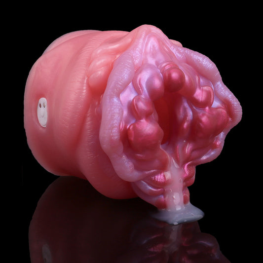 Masturbateur vibrant Monster Pussy Pocket Bullet - Masturbateur en silicone Beast Vaginas Blowjob