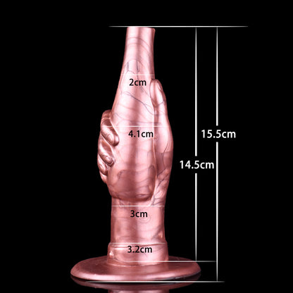 Fantasy Fist Anal Dildo Butt Plug - Weinflasche Premium Silikon Saugnapf Sexspielzeug