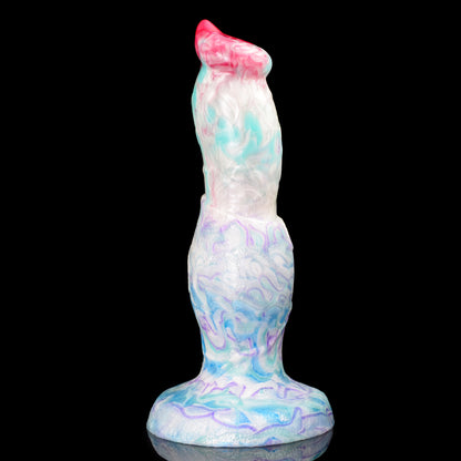 Knotted Dog Dildo Silicone Butt Plug - Fantasy Silicone Monsterdildo Anal Sex Toy