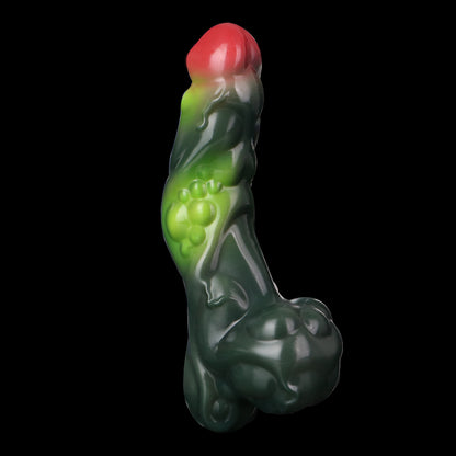 Monsterdildo mit vibrierendem Analplug – Handheld-Fantasy-Vibrator für Frauen, Anal-Sexspielzeug