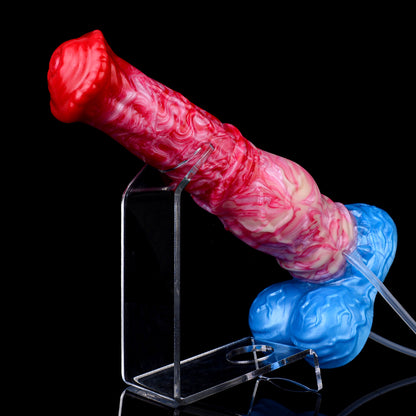 Inflatable Squirting Horse Dildo Butt Plug - Fantasy Monsterdildo Anal Sex Toys for Men Women