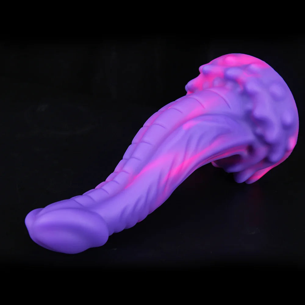 Dragon Monster Gode Butt Plug - Plug Anal En Silicone Exotique Masseur De Prostate