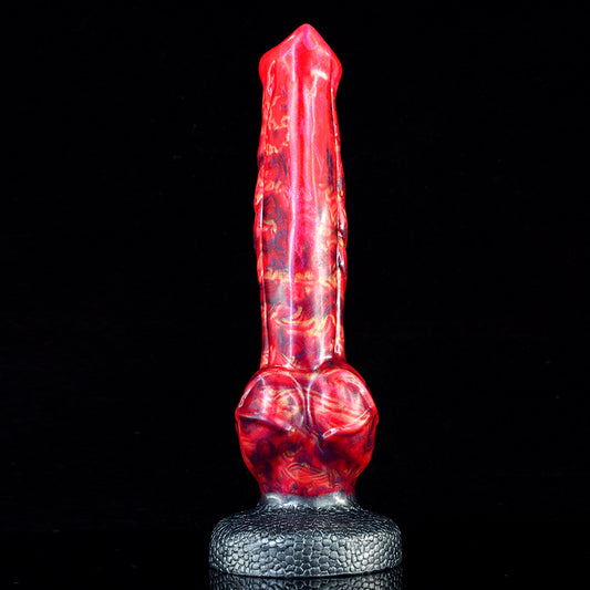 Gode ​​anal noué monstre - Fantasy Dogdildo ventouse jouet sexuel pour hommes femmes