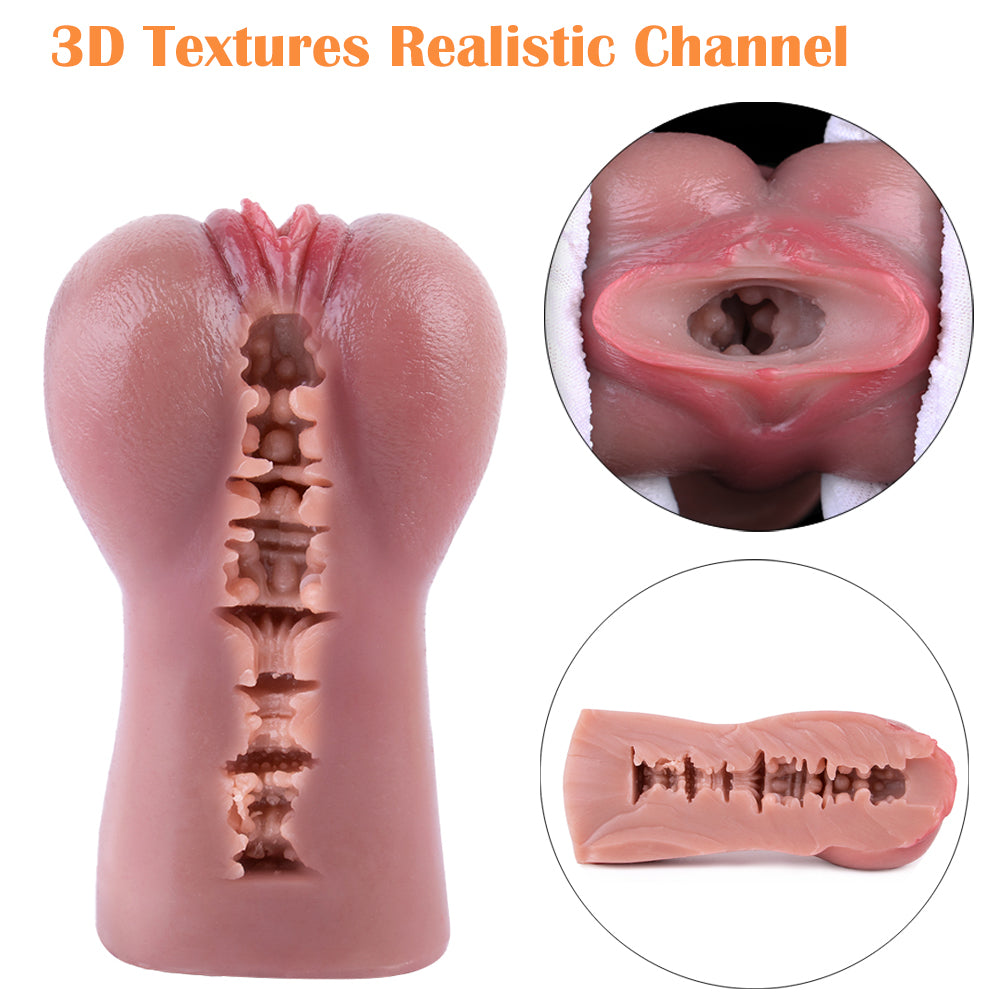 Realism Pocket Pussy Masturbation Cup - Big Ass Vaginas Penis Masturbation Male Sex Toy