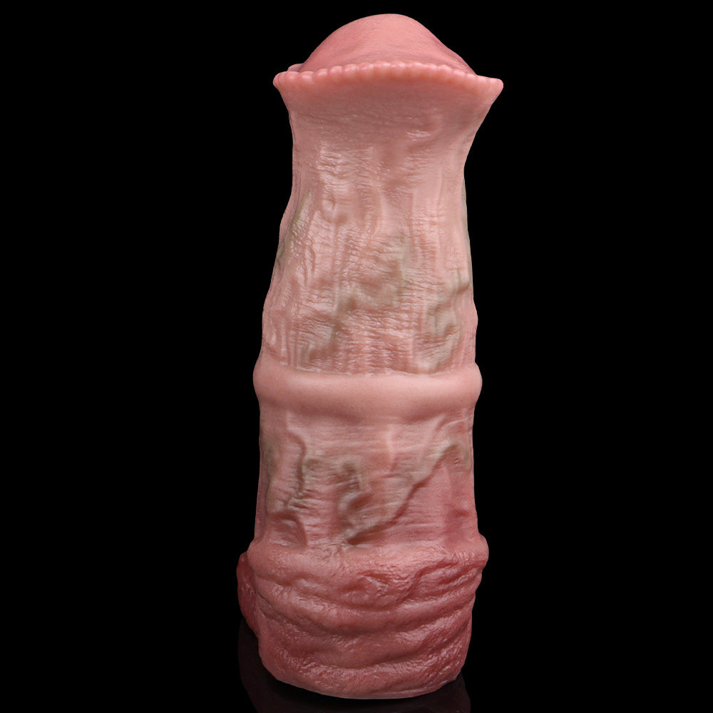 Großes Penis-Kondom mit Umfang, Sexspielzeug für Männer – Fantasy Horsedildo, Penishülle, Verlängerung