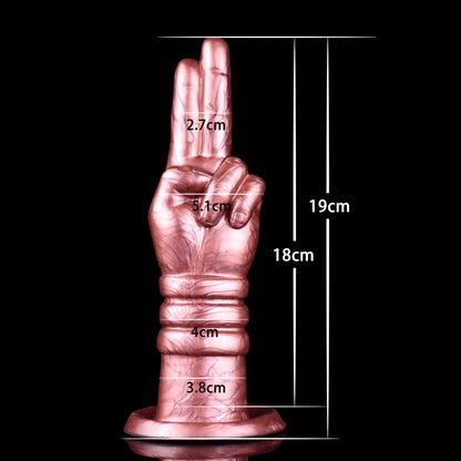 Finger Fist Anal Butt Plug Monster Dildo - Fantasy Vaginal Masturbation Suction Cup Sex Toy