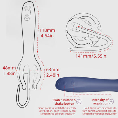 Massage du pénis au doigt avec sondage urétral - Jouets sexuels BDSM pour hommes - Domlust