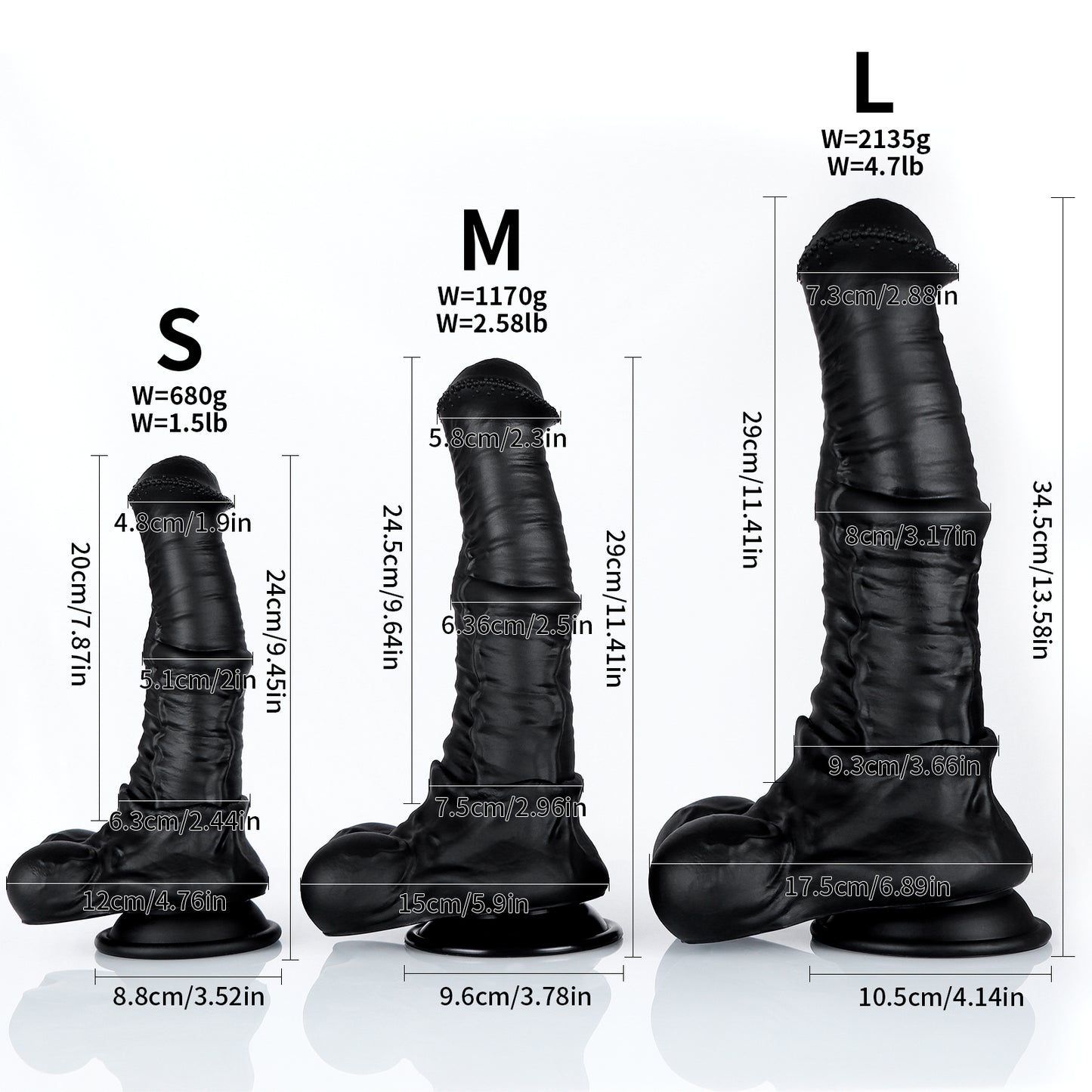 Huge Horse Dildo Anal Butt Plug Prostate Massager - Lifelike Monsterdildo Big Suction Cup Sex Toy