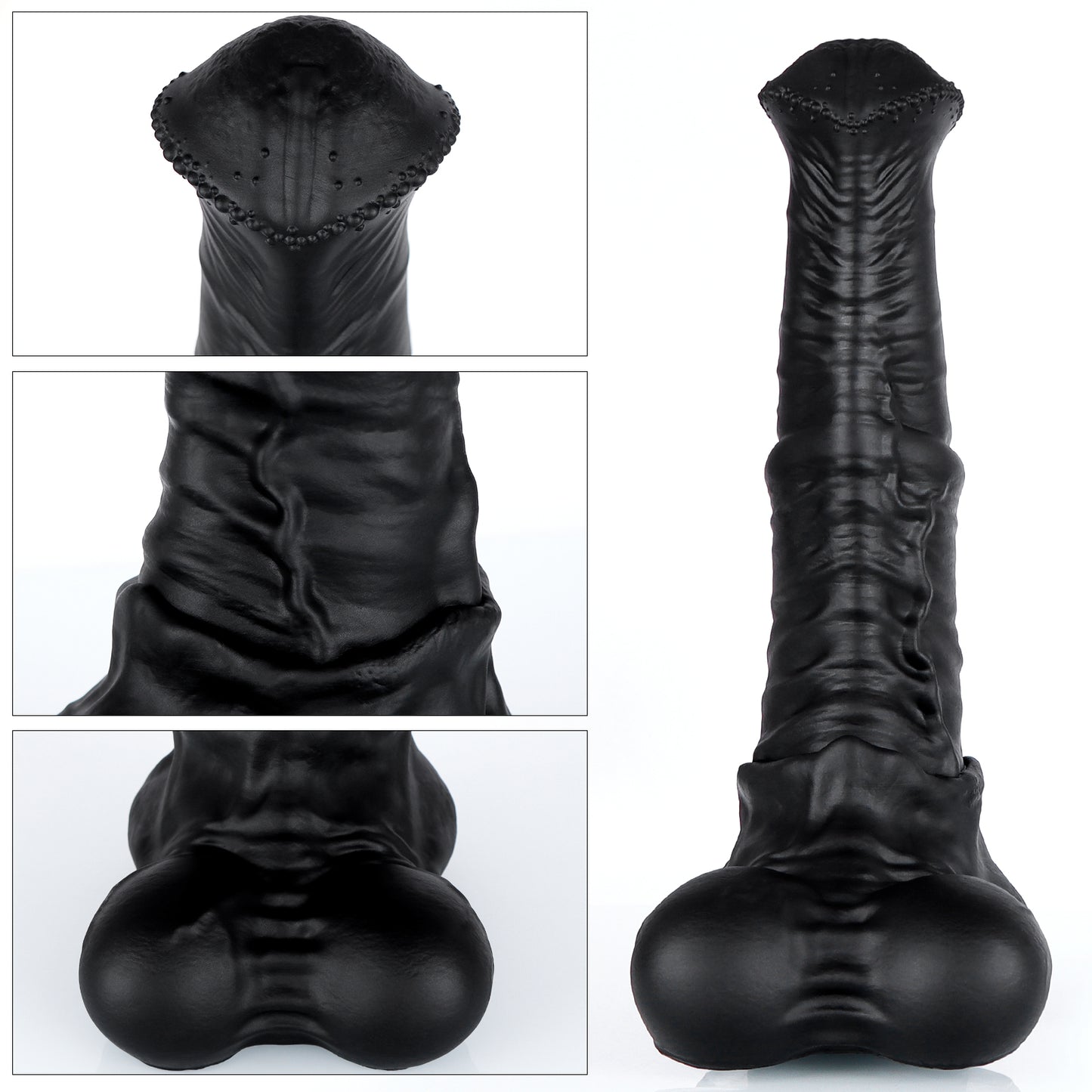 Huge Horse Dildo Anal Butt Plug Prostate Massager - Lifelike Monsterdildo Big Suction Cup Sex Toy