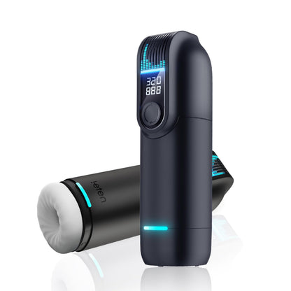 Masturbateur masculin portable pour adulte - Machine sexuelle à fellation vaginale avec écran LCD