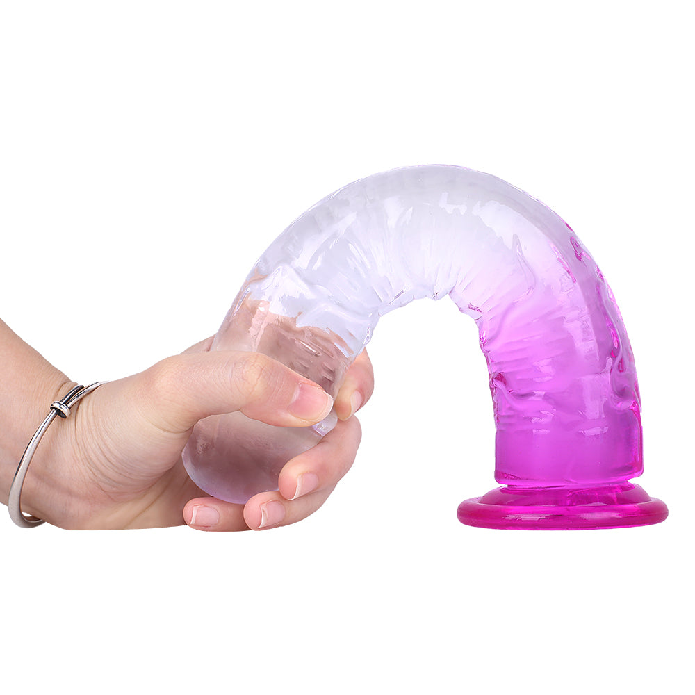 Strapon Jelly Dildo Butt Plug - Strapless Harness Reas Lesbian Couple Sex Pleasure