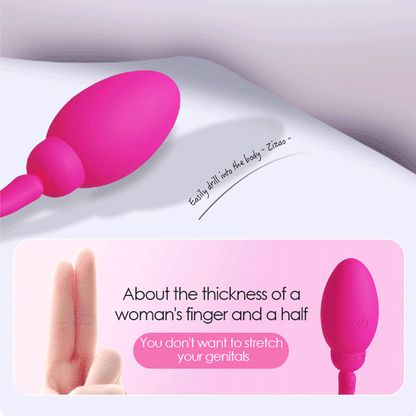 APP-gesteuerter vibrierender Panty-Ei-Vibrator – Sperma-G-Punkt-Anal-Sexspielzeug für Frauen