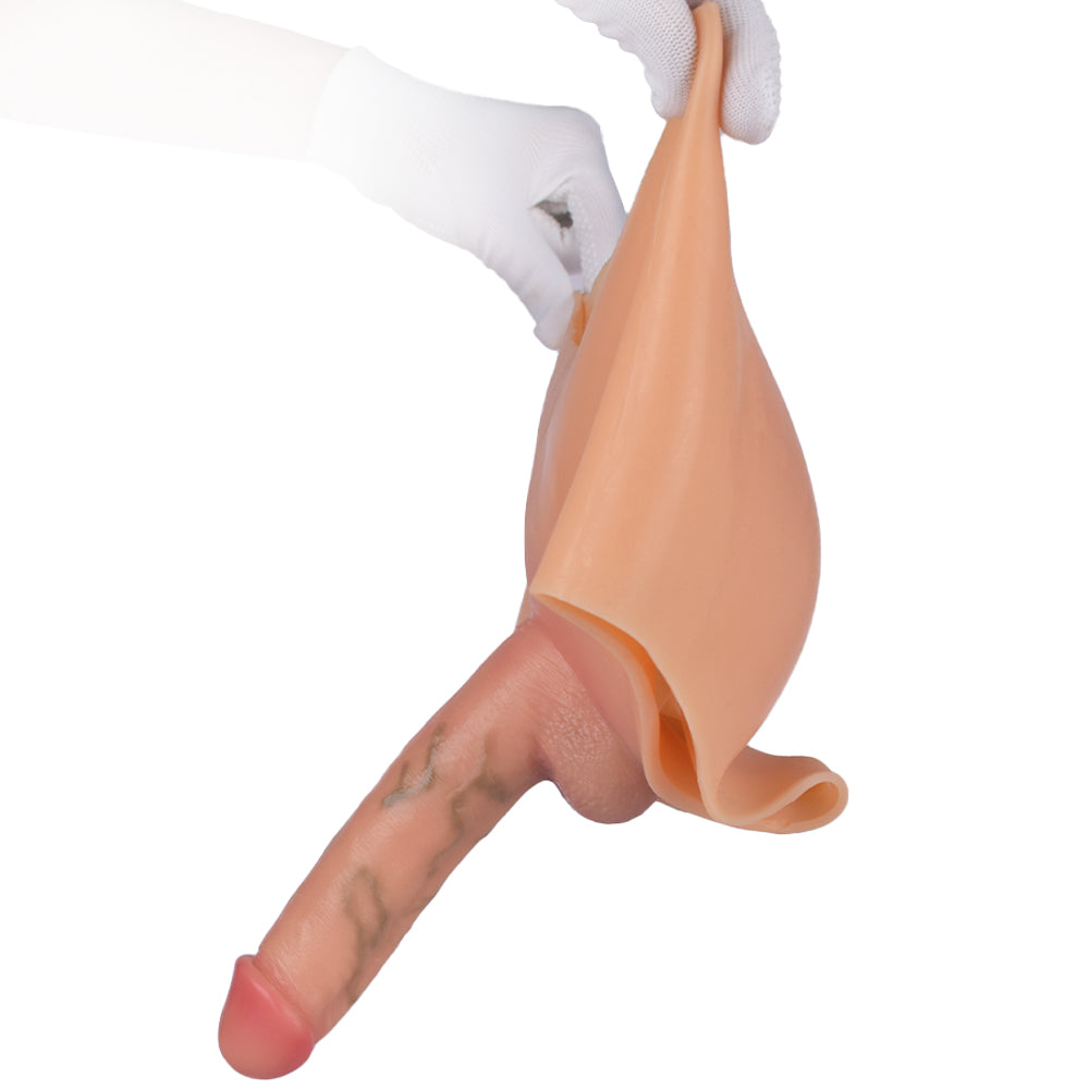 Strap-On Realistischer Analdildo Unterwäsche - Sexspielzeug für Frauen bis Männer, Sexspiel für lesbische Paare