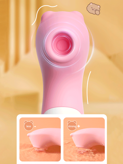 Klitoris-Saugstimulator - Fantasy Bear Pocket Klitorisvibrator Geschenk Sexspielzeug für Frauen