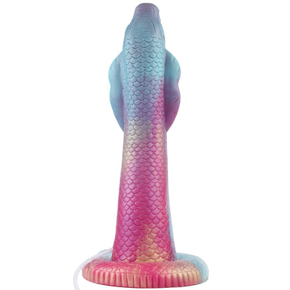 Squriting Snake Monster Dildo Butt Plug - Fantasy Big Suction Silicone Anal Sex Toys for Women