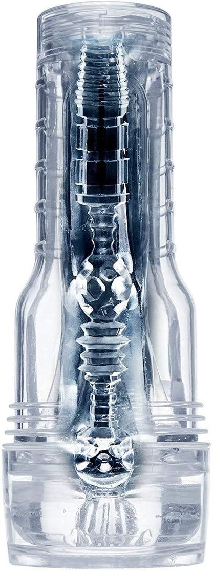 Fleshlight GO Torque - Compact Jelly Pocket Pussy with Adjustable Suction - 8" Male Stroker