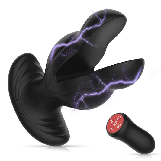 Plug anal expanseur anal Remoter - Masseur de prostate à choc Domlust E-stim