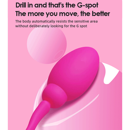 APP Controlled Vibrating Panty Egg Vibrator - Sperm G Spot Anal Sex Toys for Women