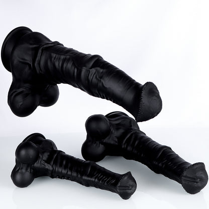 Huge Horse Dildo Anal Butt Plug Prostate Massager - Lifelike Monsterdildo Big Suction Cup Sex Toy