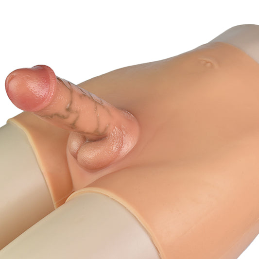 Lesben-Strapon, umfangreicher, lebensechter Dildo – große Eichel, realistisches Sexspielzeug für Frauen, Strap-On-Spiel