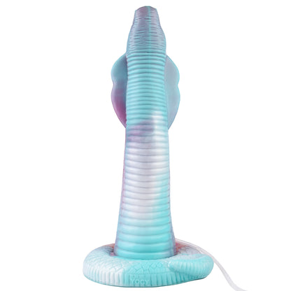 Squriting Snake Monster Dildo Butt Plug - Fantasy Big Suction Silicone Anal Sex Toys for Women