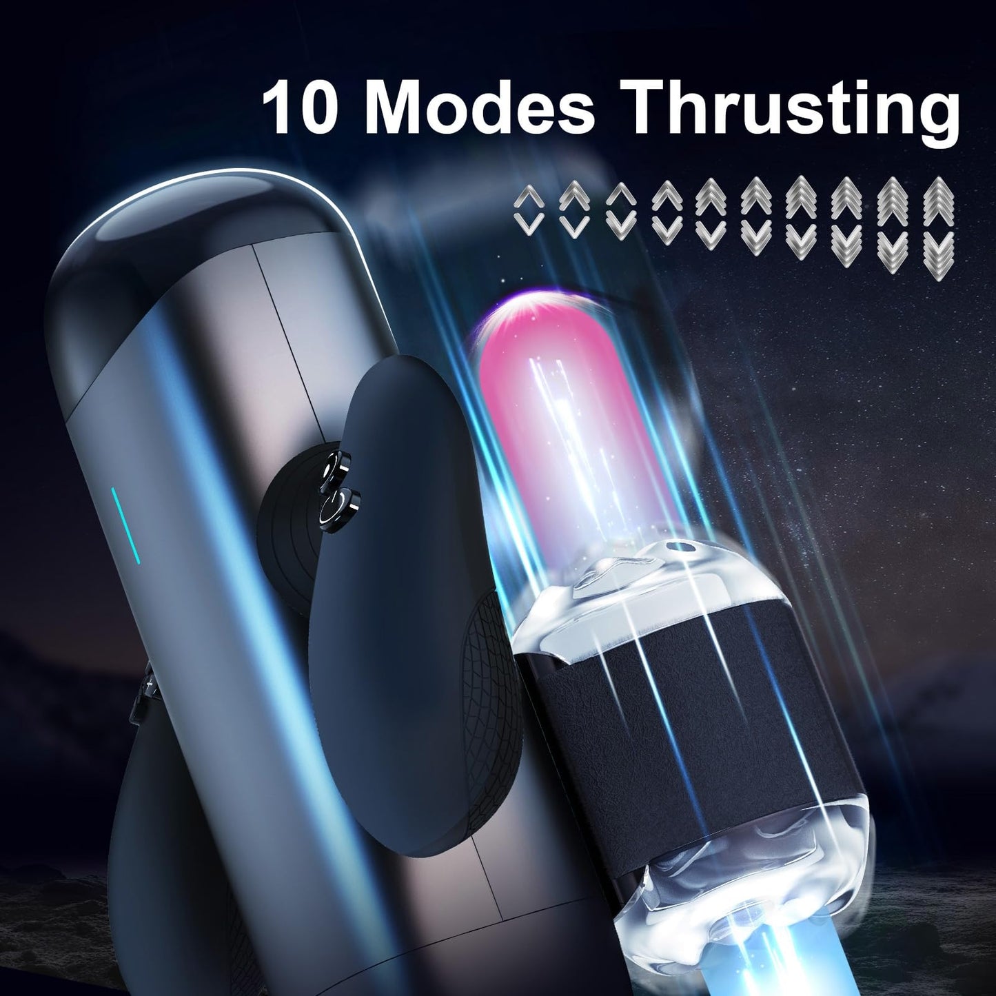 Leten XT6 Adult Stroker Männlicher Masturbator - Automatisches Penis-Masturbations-Sexspielzeug für Männer