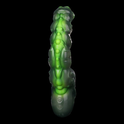 Fantasy Dildo Vibrator Clit Stimulator - Vibrating Monsterdildo Butt Plug Sex Toys for Women