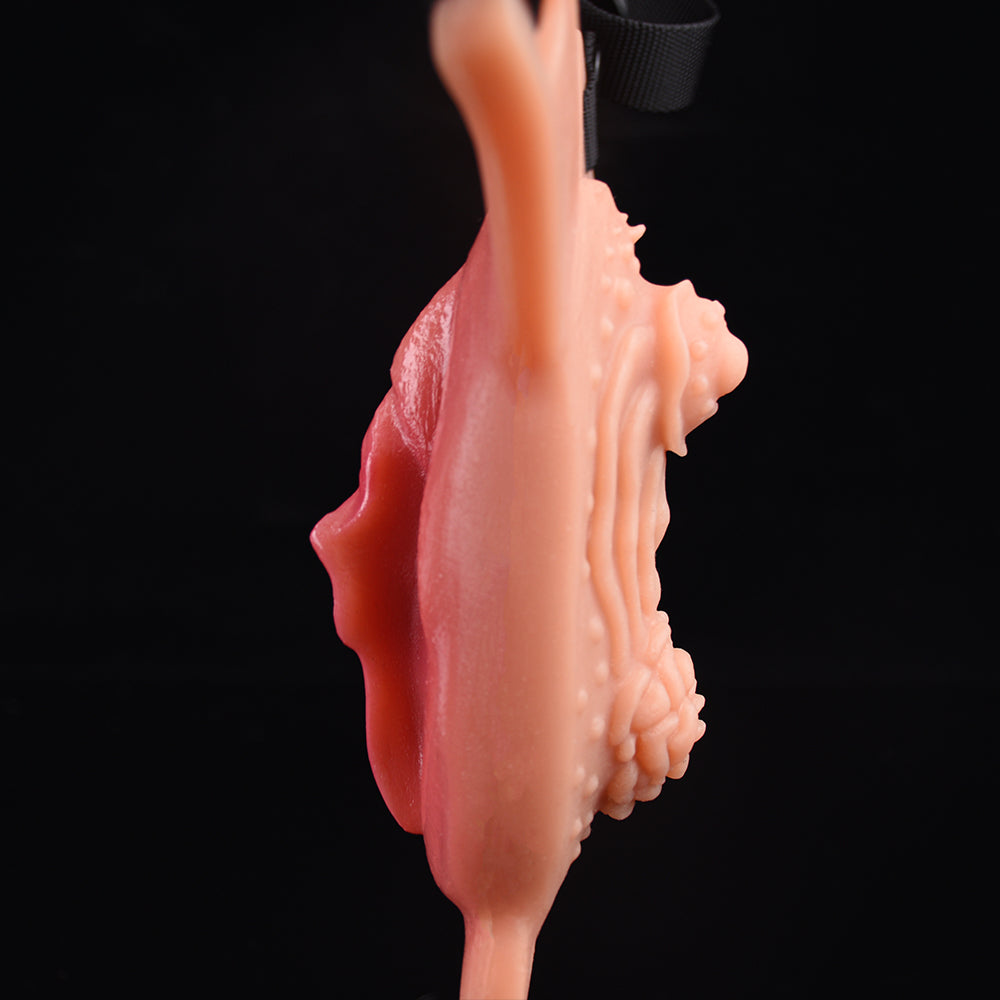 Life Size Pussy Sex Grinder -  Vibrating Bullet Realistic Vaginal Masturbator for LGBTQ Couples