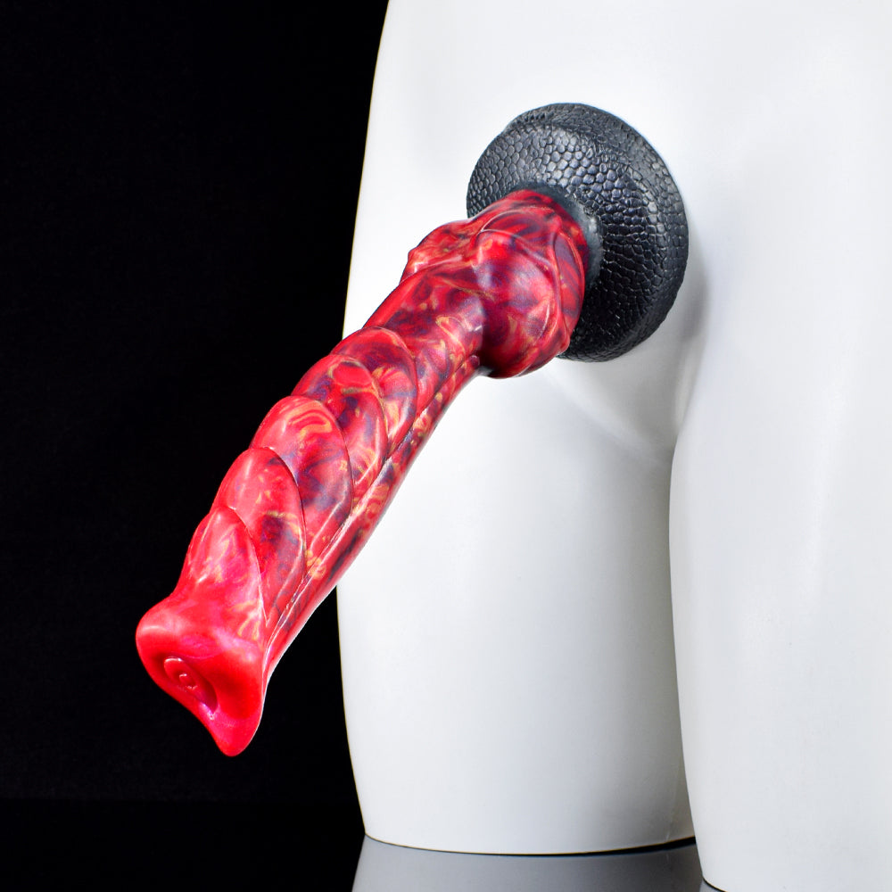 Monster Knotted Anal Dildo Butt Plug - Fantasy Dogdildo Saugnapf Sexspielzeug für Männer Frauen