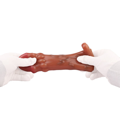 Manchon de pénis gode réaliste - Gros noeuds Silicone réaliste Cocksleeve Masturbation Sex Toys