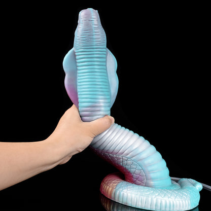 Squriting Snake Monster Dildo Butt Plug - Fantasy Big Suction Silicone Anal Sex Toys for Women