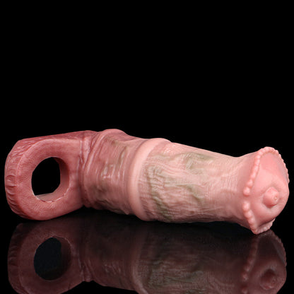 Großes Penis-Kondom mit Umfang, Sexspielzeug für Männer – Fantasy Horsedildo, Penishülle, Verlängerung