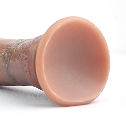 Thick Realistic Dildo Anal Butt Plug Sex Toy for Women - Lifelike Soft Suction Cup Prostate Massager