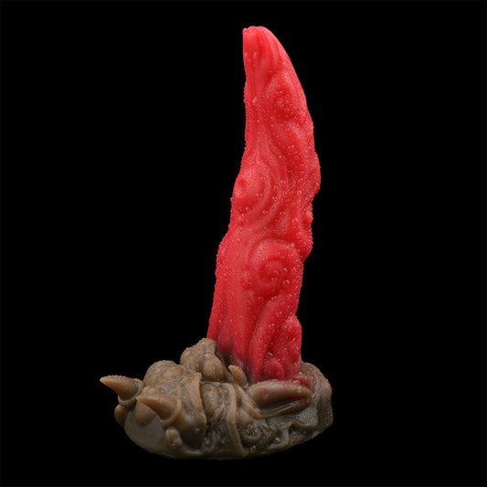 Dragon Dildo Suction Cup Butt Plug - Fantasy Silicone Vaginal Anal Masturbator