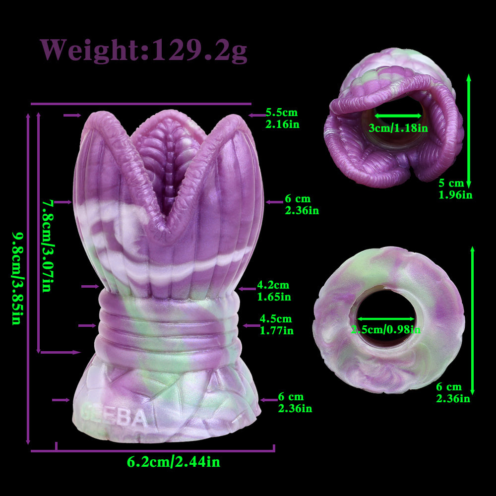 Monster Alien Cock Sleeve Expander Sex Toy for Men - Fantasy Penis Blowjob Masturbator