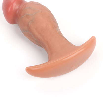 Gode réaliste à gros gland, plug anal, jouets sexuels pour masturbation vaginale fantastique pour femmes lesbiennes