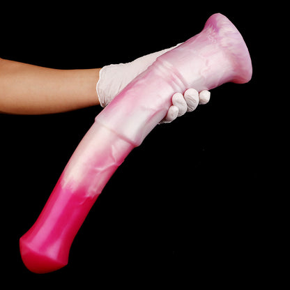 Horse Dildo Anal Butt Plug - Fantasy Squirting Monsterdildo Pink Masturbation Sex Toys for Women