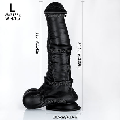 Huge Horse Dildo Anal Butt Plug Prostate Massager - Lifelike Monsterdildo Big Suction Cup Sex Toy