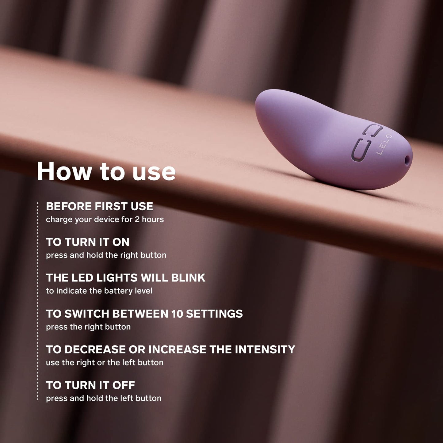 LELO Lily 3 Panty Vibrator - Vibrating Bullet Sex Toy for Women