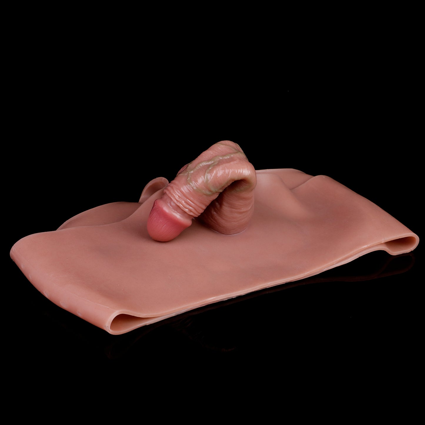 Strapon Réaliste Pénis Manches Sous-Vêtements - Silicone Gode Cocksleeve Entender Sex Toy pour Hommes Gay