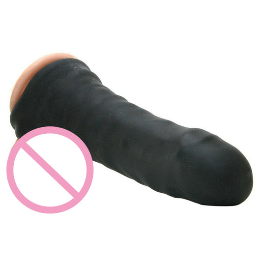 Dehnbare Penishülle, Sexspielzeug für Männer – Realistischer Dildo, Kondom, Penisvergrößerer