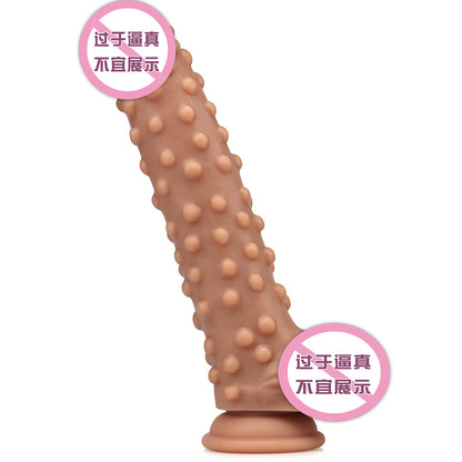 Fantasy Corn Analdildo Butt Plug - Exotischer Monsterdildo Vaginal-Prostatamassager aus Silikon